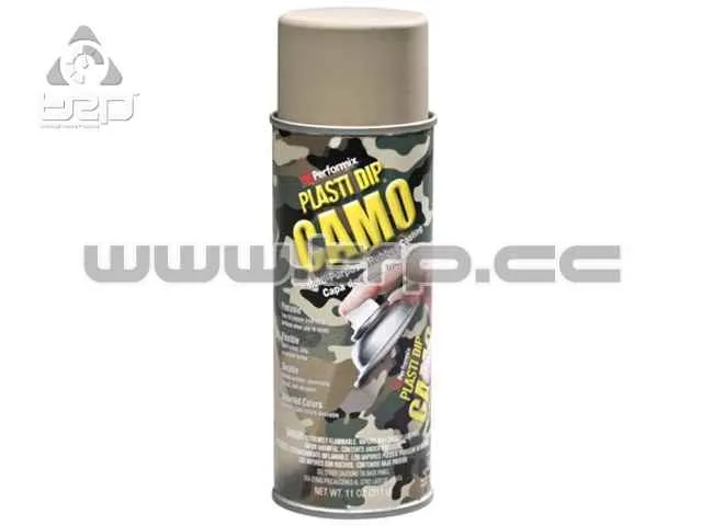 Plastidip Spray de protection en caoutchouc beige mat camouflage