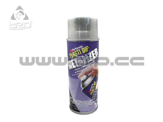 Plastidip, spray caoutchouc liquide effet aluminium brillant