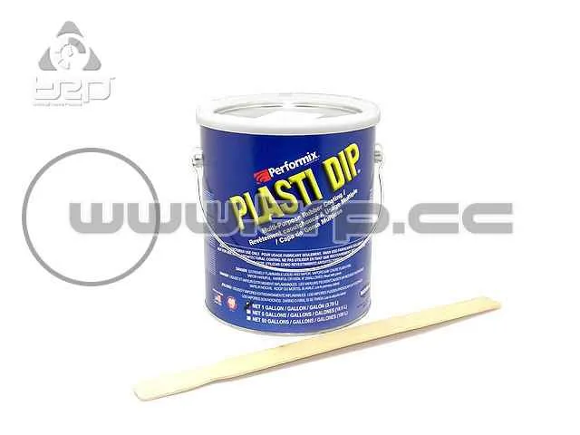 Colle liquide Plastidip blanc mat (3 kg/3,78 L) format USA