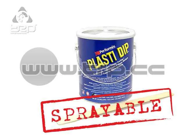 Plastidip Metallic Silver Shine Effect Finish (3Kg/3.78L) Sprayab