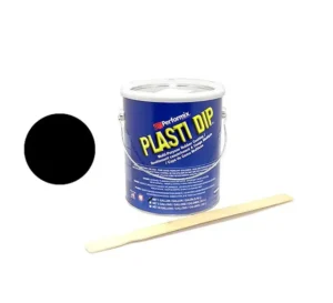 Plastidip Liquid Rubber Noir mat (3Kg / 3.78L) Format USA