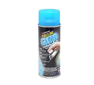Plasti Dip Gomme de Protection Spray Bleu Lueur (Glow)