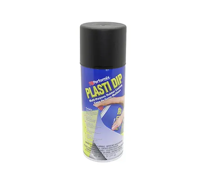 Boîte de peinture liquide PLASTI DIP en spray de 400 ml Noir
