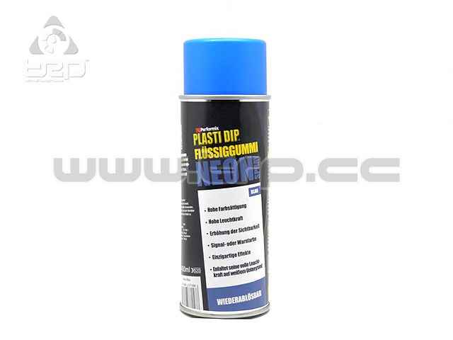 Plasti Dip Gomme de Protection en Spray Bleu Néon